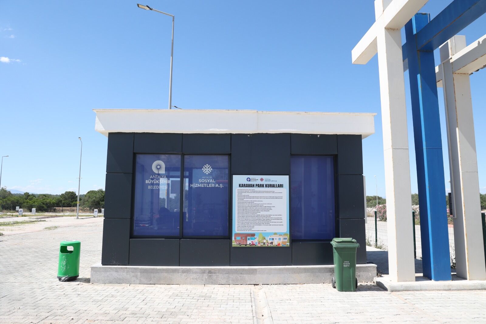Büyükşehir Belediyesi’nden Lara’ya Yeni Karavan Parkı (1)