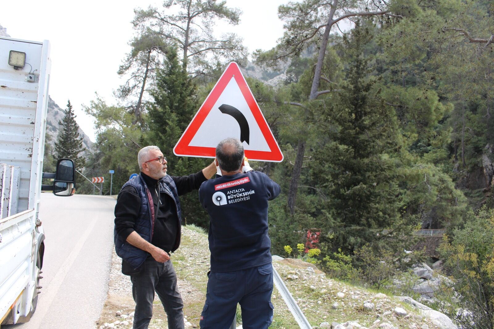 Kemer Yayla Yollarında Kapsamlı Çalışma (1)
