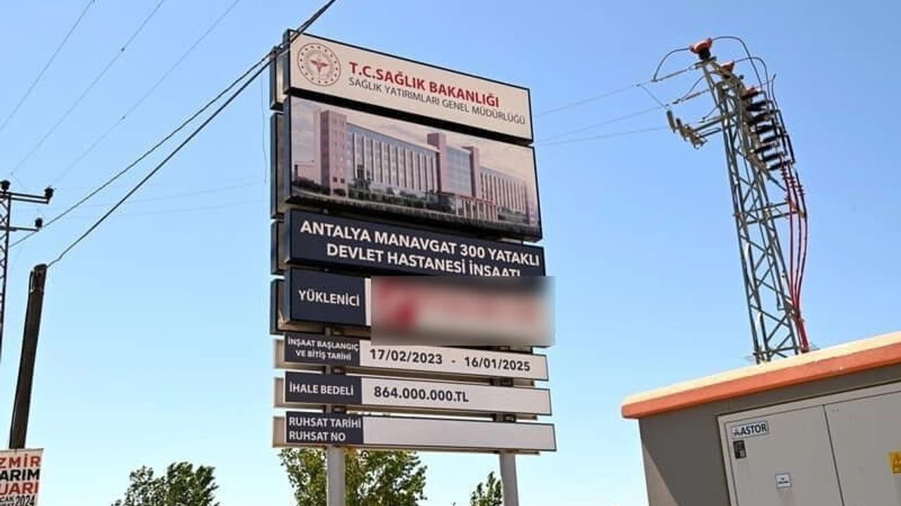 'Manavgat Hastanesi milli servet olarak heba edildi'