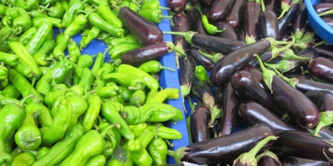 Patlicanin Fiyati Dustu Biber Direniyor