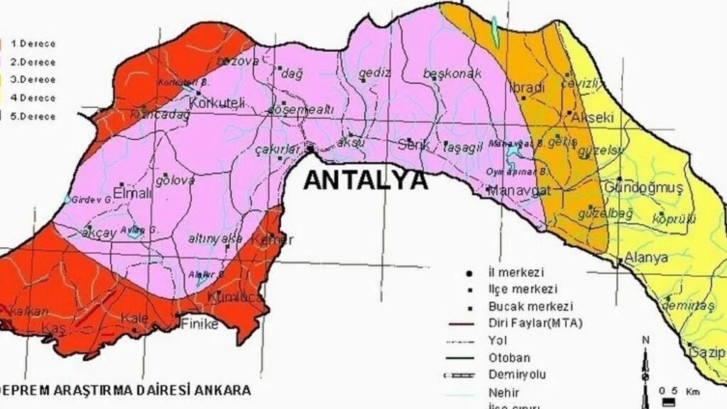 Antalya Deprem Riski Turizm Cennetinin Sismik Gercegi 1024X576