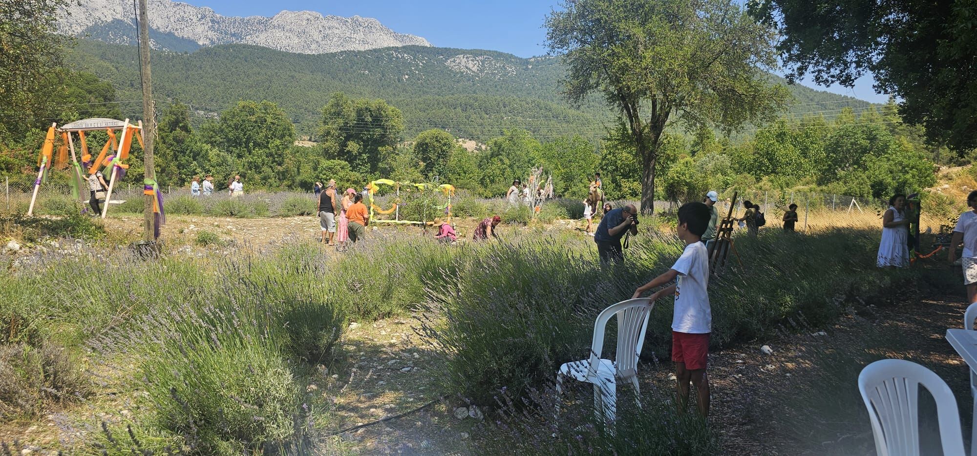 Vatandaşlar Gedelme'nin Mor Güzelliğiyle Buluştu (4)