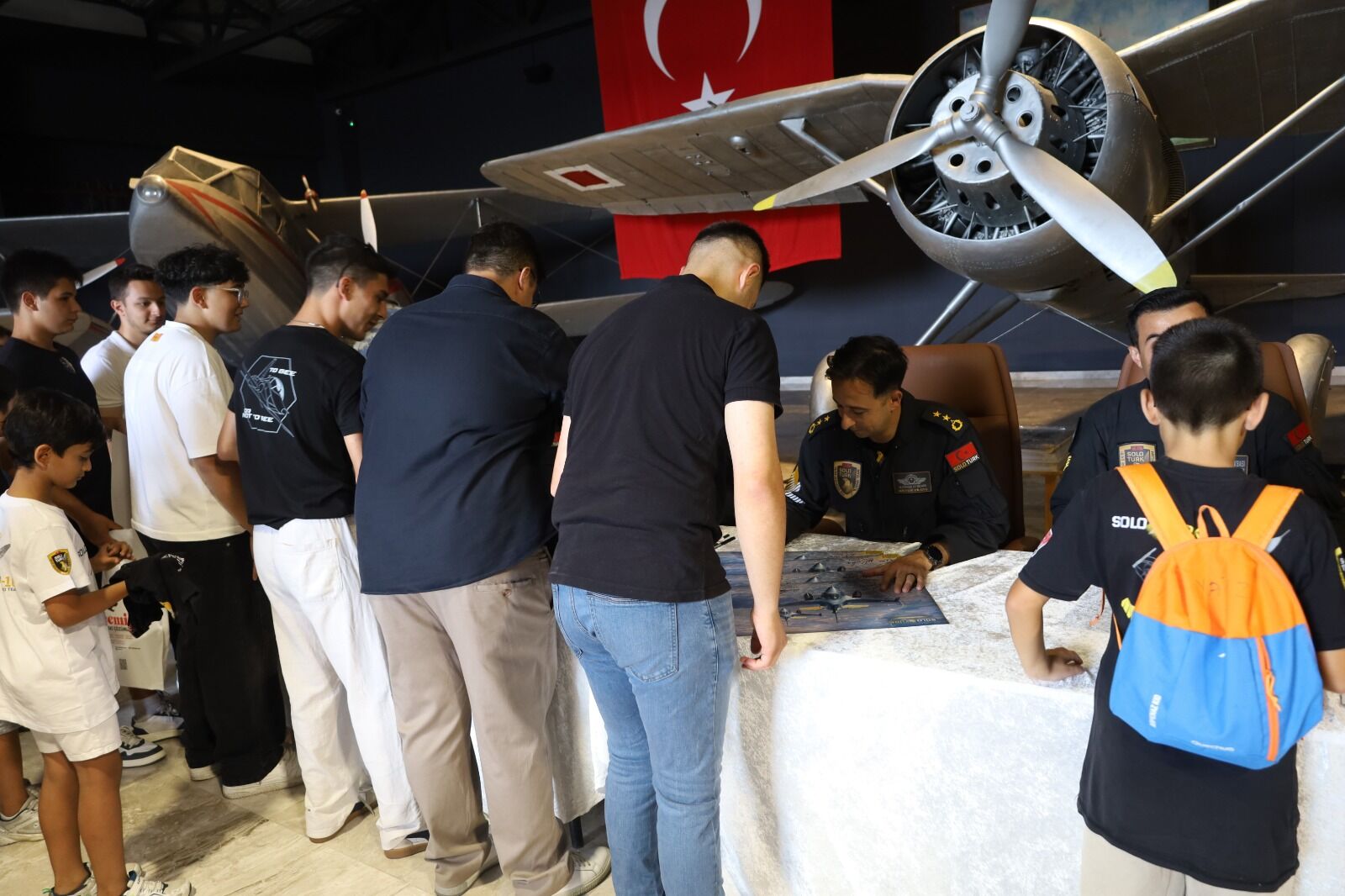 Hava Müzesi’nde SOLOTÜRK kuyruğu