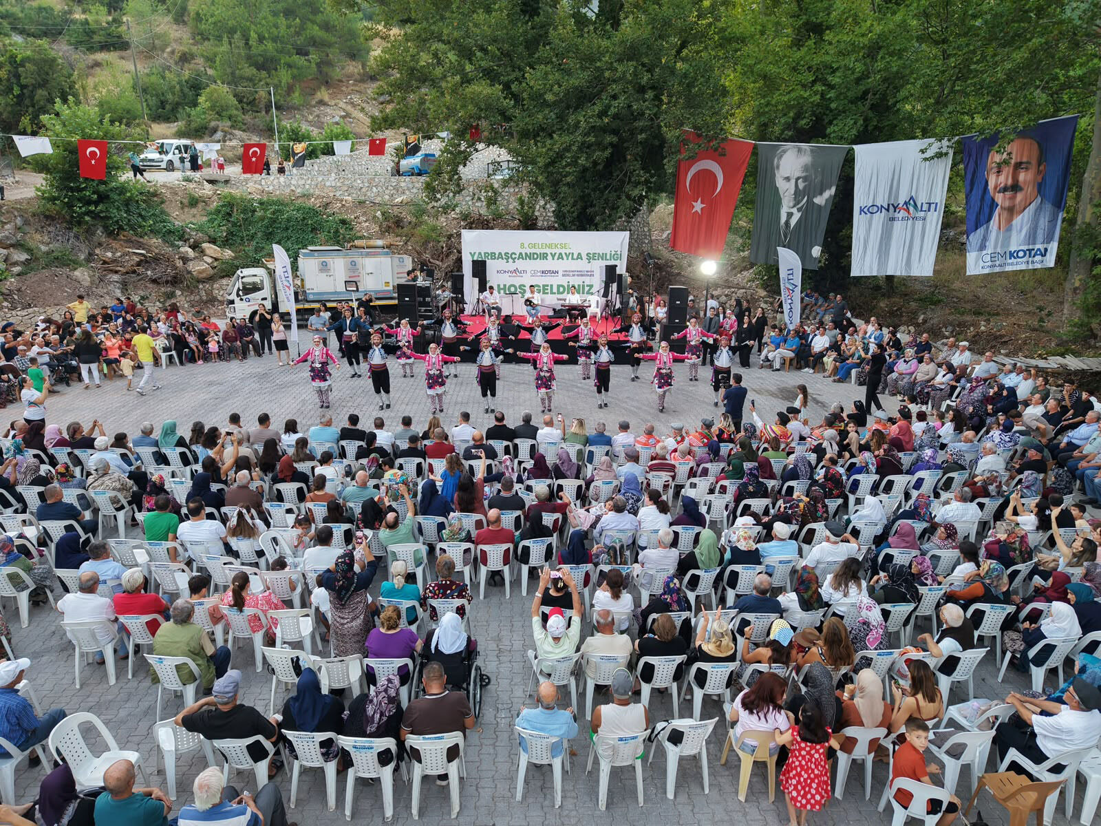 Konyaaltı'da şenlik zamanı