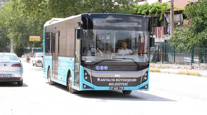 Antalya’da ücretsiz ulaşım!