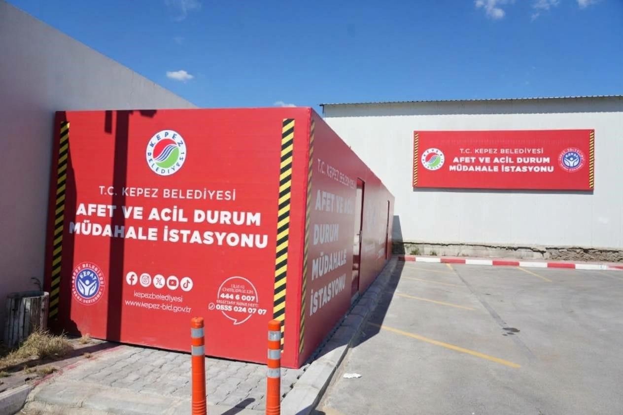 Kepez'de afet hazırlığı