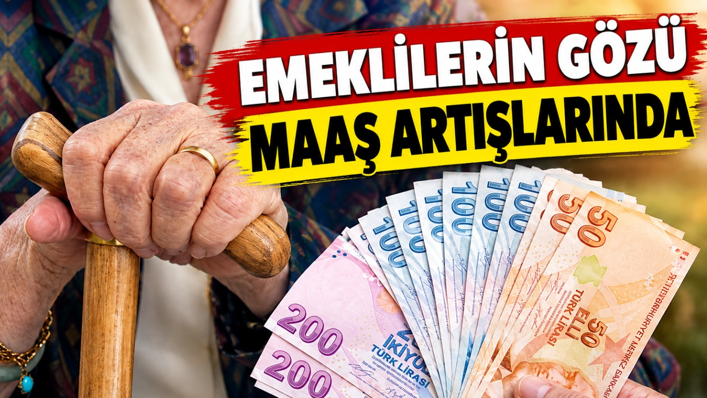 Emeklilerin gözü maaş artışlarında