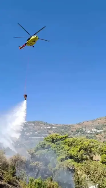 Kaş Üzümlü Yangin 2