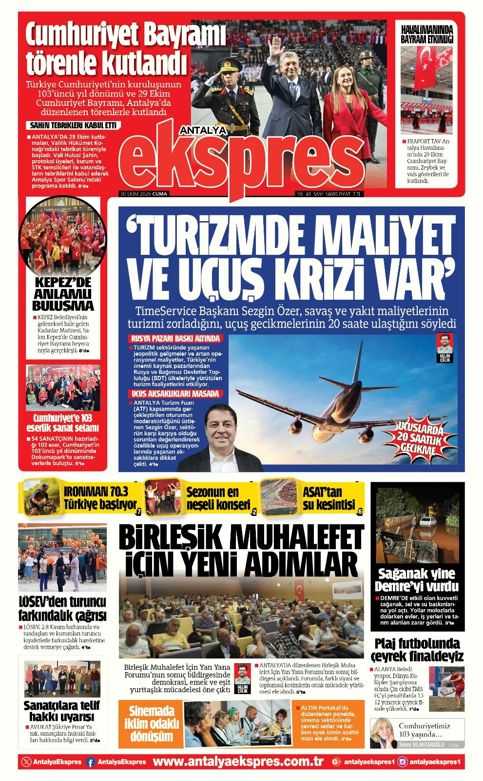 30 Ekim 2026