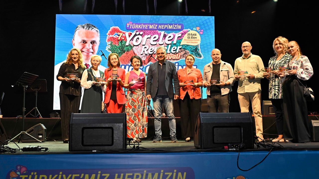 Muratpaşa'nın festivali sona erdi