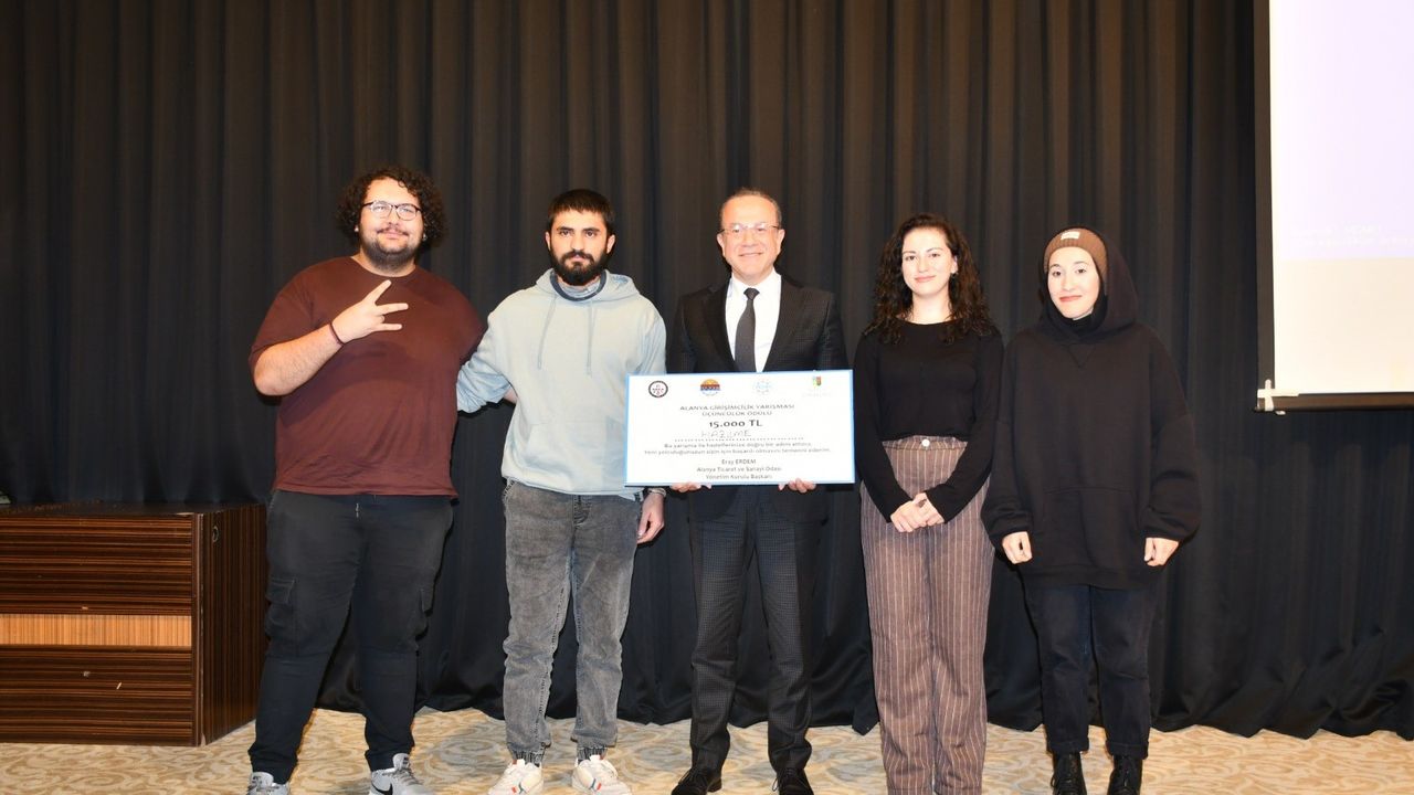 Alanya Üniversitesi’ne 'girişimcilik' ödülü