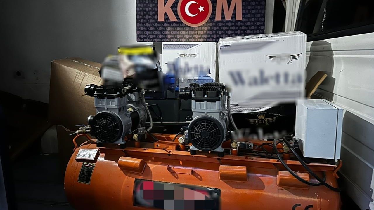 Antalya'da kaçakçılık operasyonu