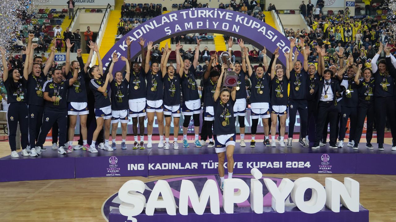 Türkiye Kupası'nda şampiyon Fenerbahçe