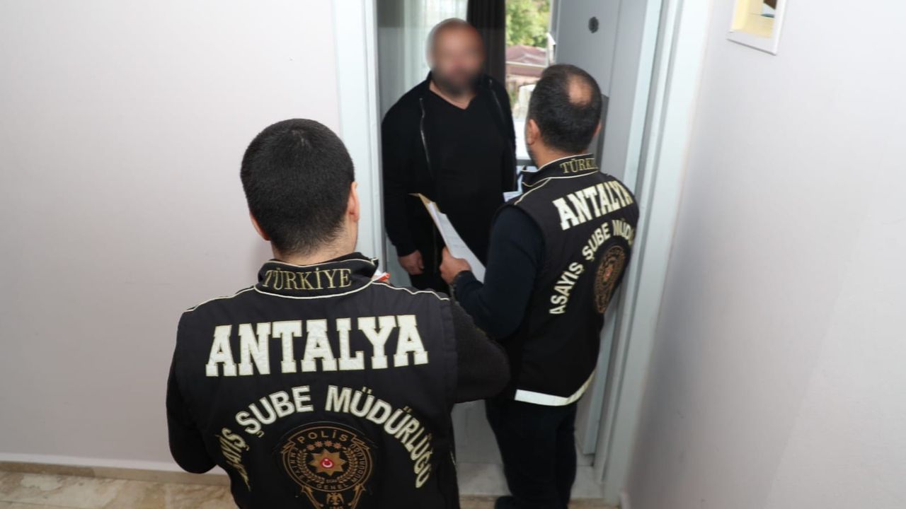Antalya'da kayıt dışı konaklamaya ceza