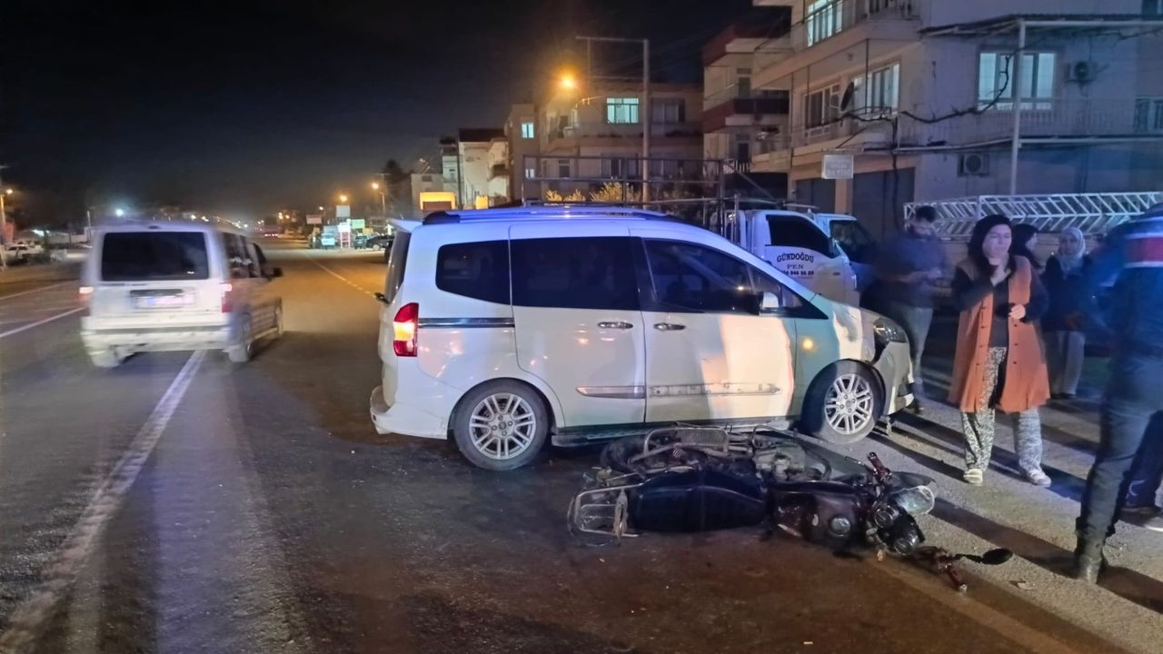 Manavgat'ta kaza: 1 yaralı