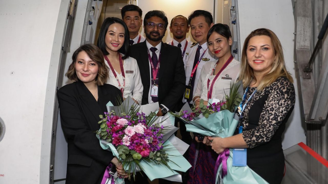 Sabiha Gökçen'den Kuala Lumpur'a uçuşlar başladı