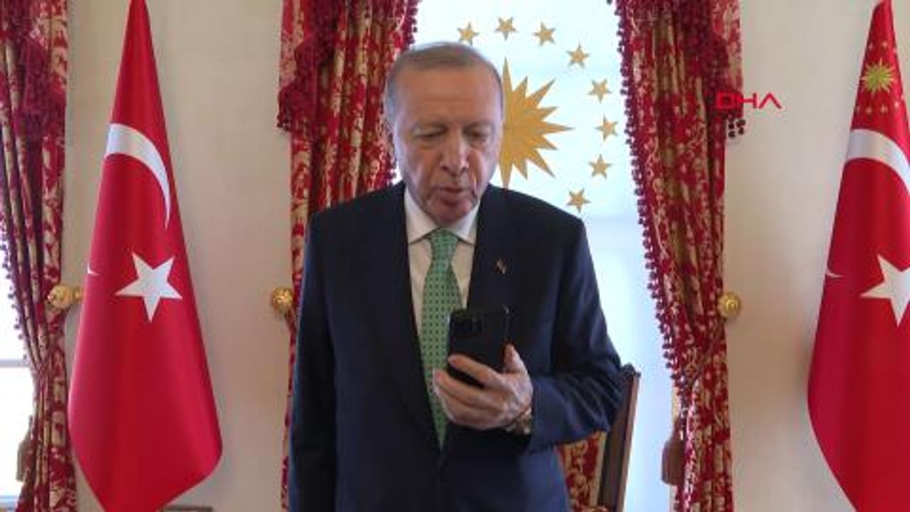 Cumhurbaşkanı Erdoğan'dan tebrik