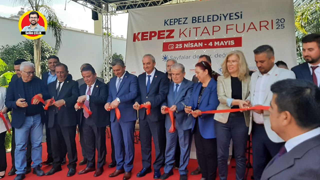 Kepez Kitap Fuarı açıldı