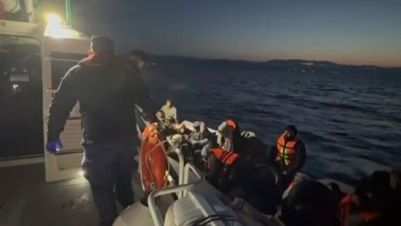29 kaçak göçmen yakalandı