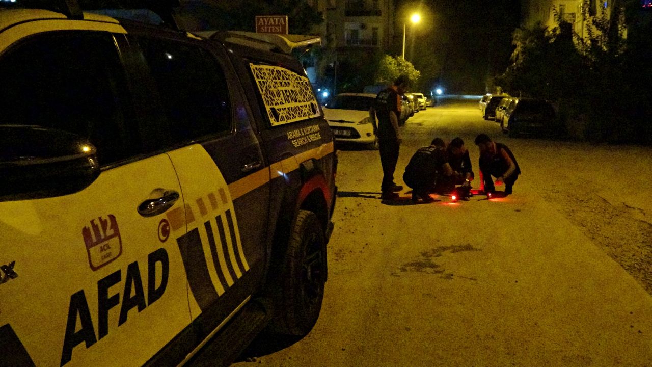 Dağdan atılan işaret fişeği alarma geçirdi