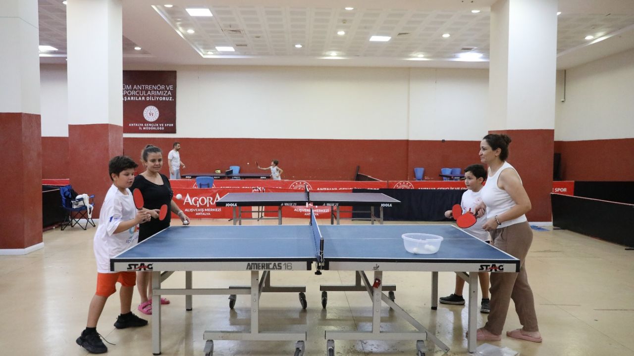 Antalya'da spor dolu yaz