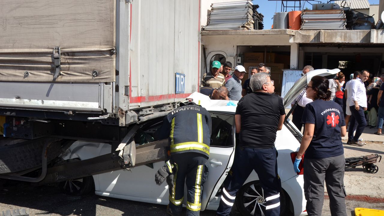 Serik'te feci kaza: 4 yaralı