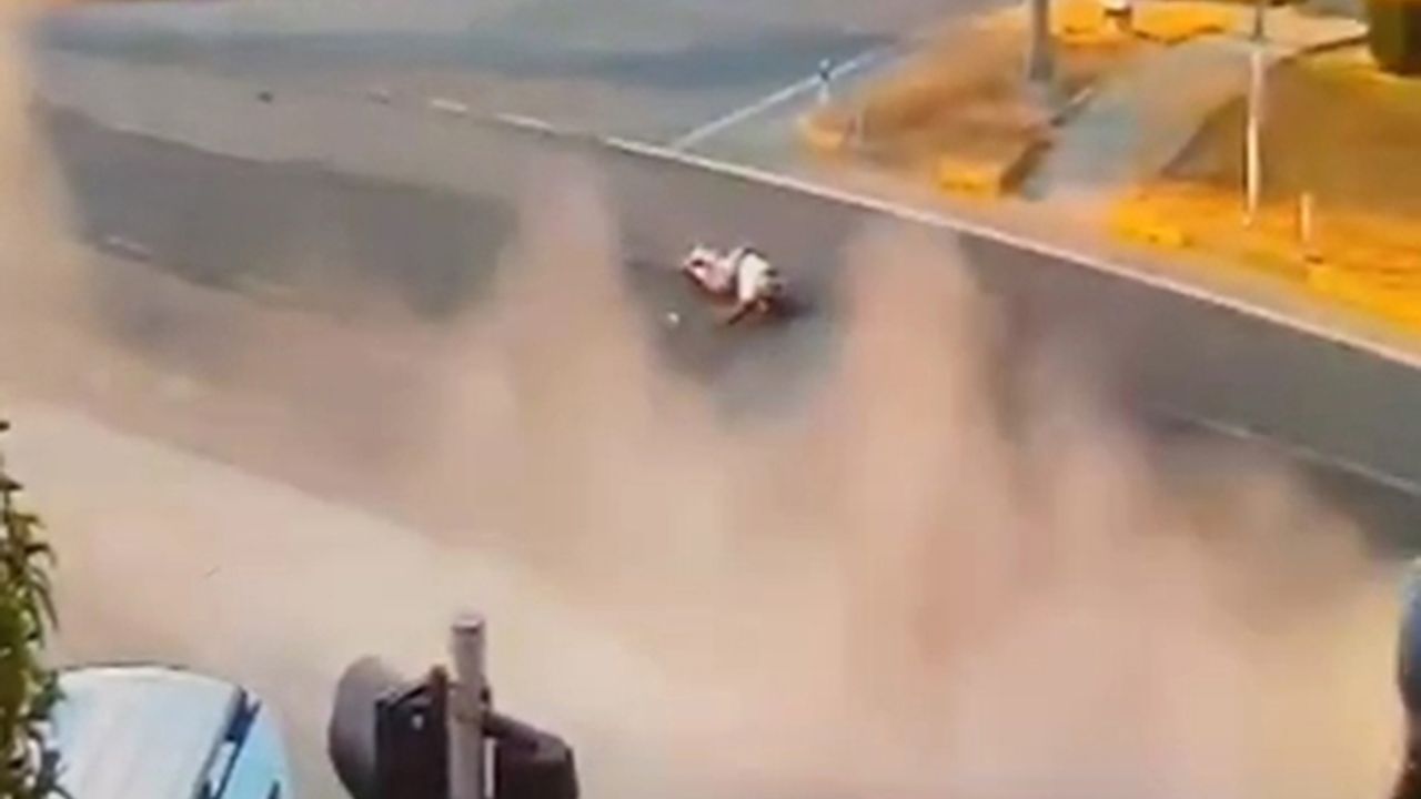 Manavgat'ta kazada motosiklet sürücüsü hayatını kaybetti