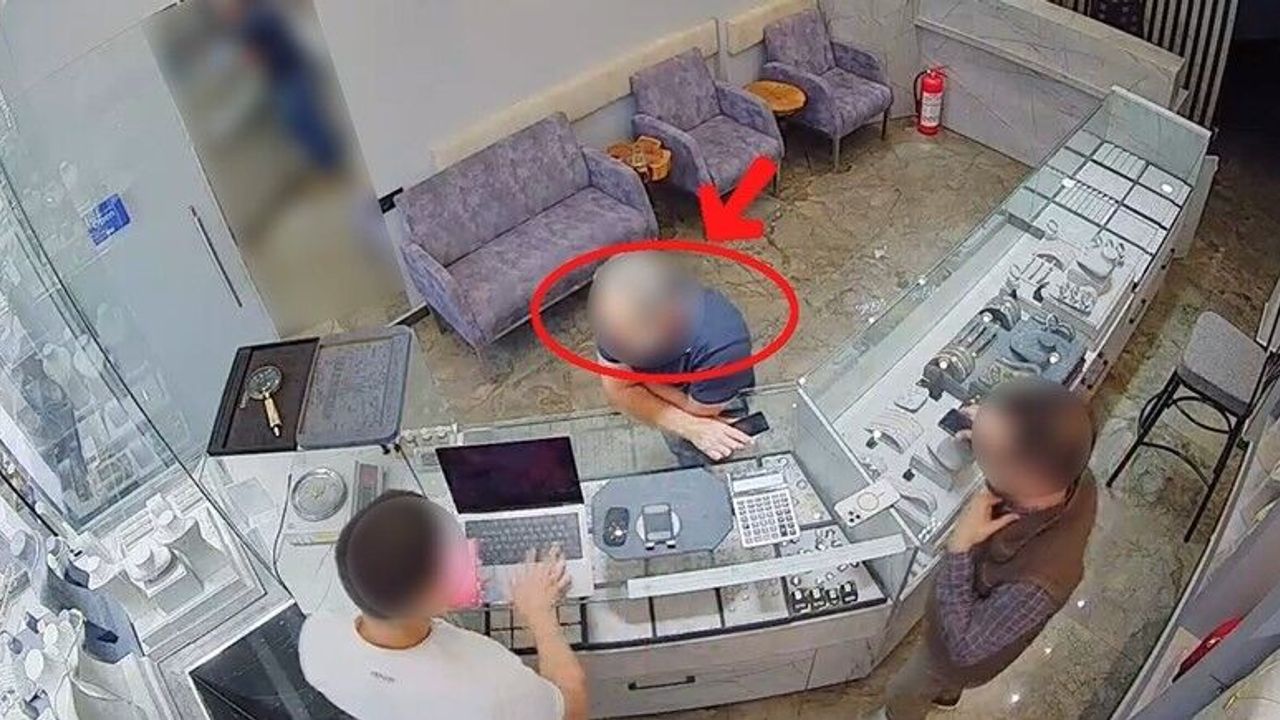 Antalya'da kuyumculara sahte altın satan kişi yakalandı
