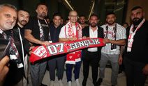 Alex'in Antalya'ya gelişinden kareler