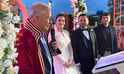 Başkan Şahin kızının nikah memuru oldu