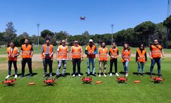 Antalya'da kadın dron pilotları hayat kurtaracak 