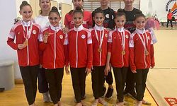 Antalyaspor'un cimnastikçilerinden büyük başarı
