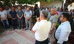 Başkan Topaloğlu, personelle bayramlaştı