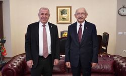 Ümit Özdağ, CHP Genel Başkanı Kılıçdaroğlu'nu ziyaret etti
