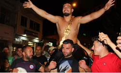 Büyükşehir'den başpehlivanlara karşılama!