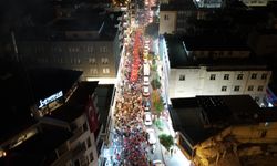 Alanya'da fener alayına yoğun ilgi