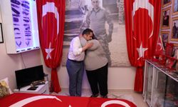 Rektör Türkdoğan'dan şehit ailesine ziyaret