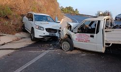 Hakimiyeti kaybetti otomobillere çarptı