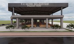 Serik'e kapalı pazar