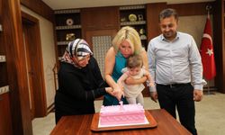 Özlenen bebek 1 yaşında