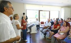 'Mavi Ev'de hastalara moral konseri