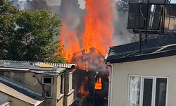 Kaleiçi’de yangın!