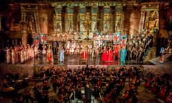 Opera Festivali Aida ile başladı