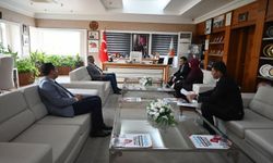 Salih Kaygusuz'dan Topaloğlu'na ziyaret