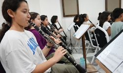 Cumhuriyet Orkestrası'nın konser hazırlığı