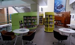 Antalya Havalimanı kütüphanesi hizmette