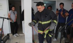 Antalya'da itfaiyeden yılan operasyonu