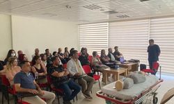 Gazipaşa'da sağlık çalışanlarına eğitim