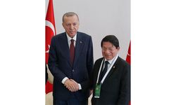 Erdoğan, Bakan Colindres’i kabul etti