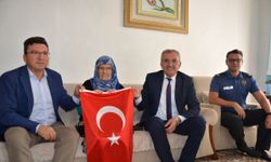 Kaymakam Şahin'den Binnaz nineye ziyaret